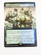 Biomass Mutation - PIP 0475 - MTG Magic the Gathering Fallout Extended Art