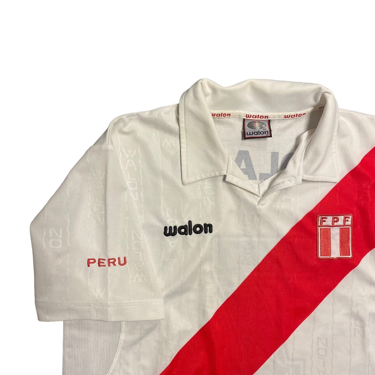Peru National Solano #7 Solano Walon Soccer Futbol Jersey Adult Sz