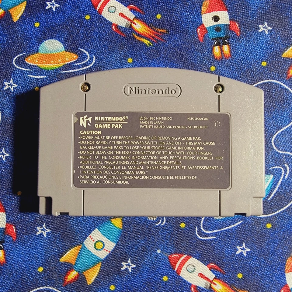 007 GoldenEye (Nintendo 64 N64, 1998) Pins Polished Cleaned, Acc - Image 2 of 2