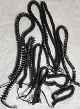 Lot of 9 Cisco Handset Cord 7900 Series IP Phone Gray