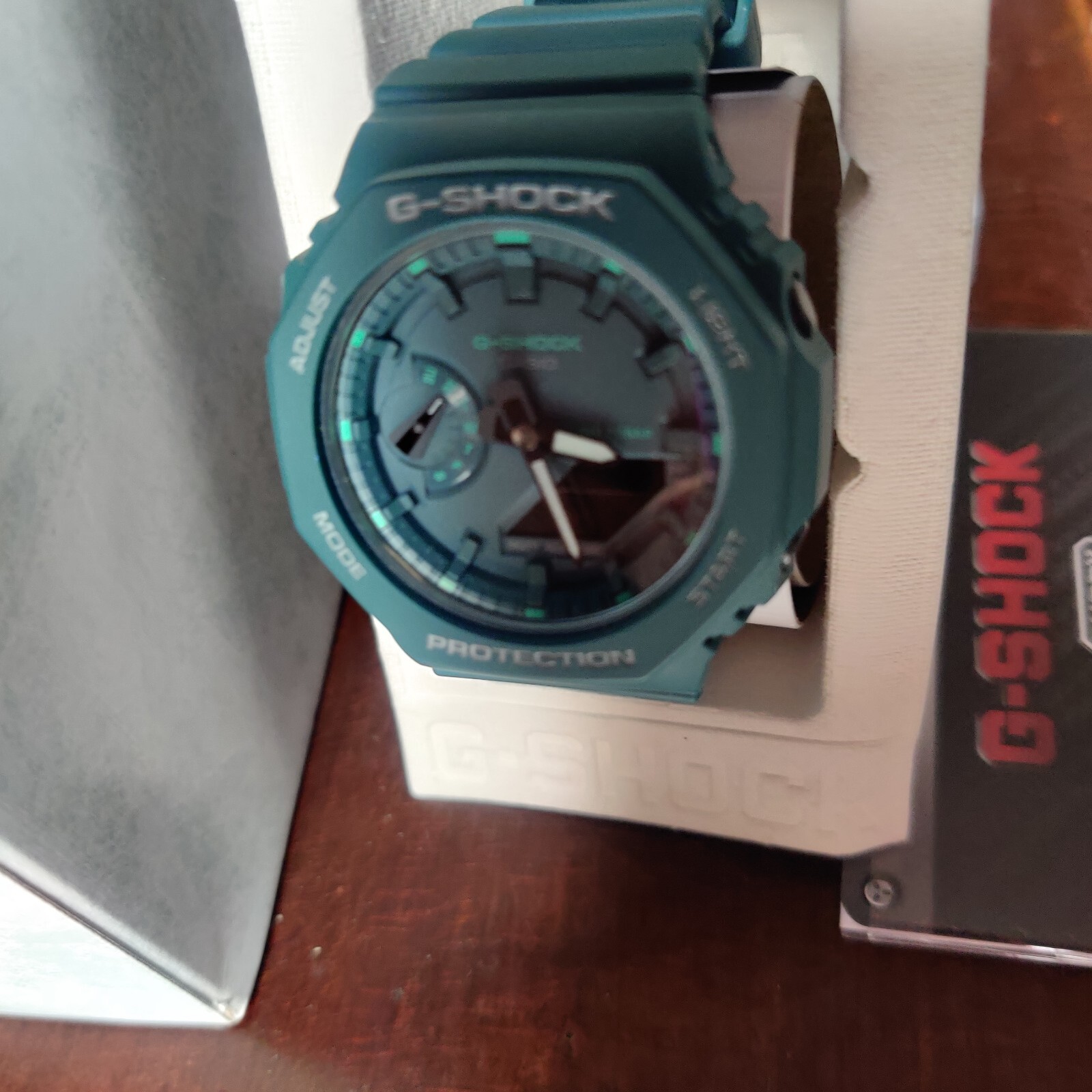 G-SHOCK GMA-S2100GS-3AER Con  Cassa Blu in Resina, Cinturino Blu in Resina