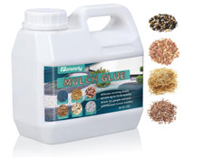 Mulch Glue Concentrated Landscaping Rock Gravel Binder Lockdown Pet Safe 35oz