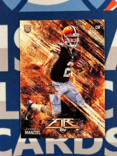 2014 Topps Fire RC Johnny Manziel #143 - Picture 1 of 2
