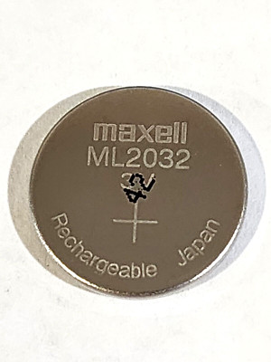 10 pc  ML2032 ML 2032 3v RECHARGEABLE LITHIUM BATTERY MANUFACTURED 02/2024