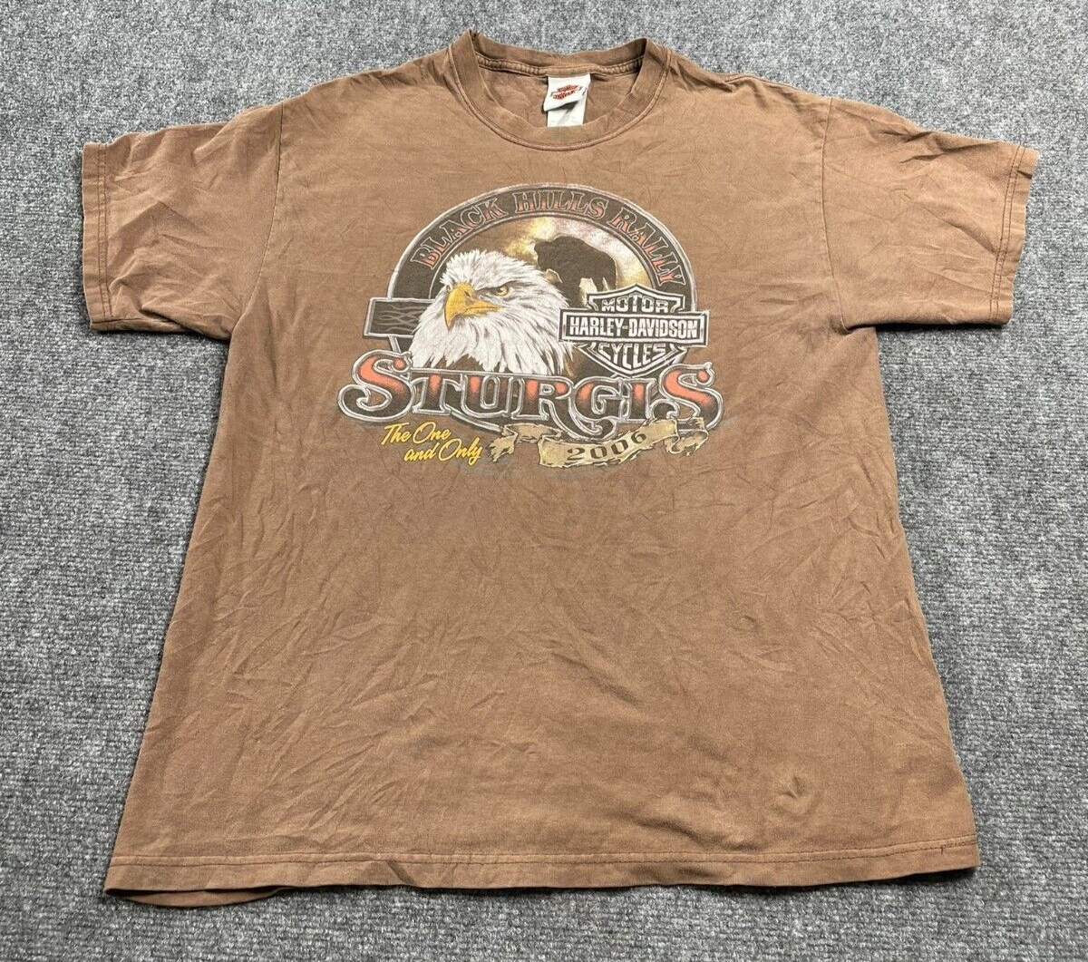 Harley Davidson Men's Black Hills Rally Sturgis 2006 Motorcycle