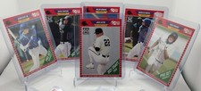 2021 Leaf Pro Set Baseball Red Parallels Prospects Rookies Fast Free Shipping 