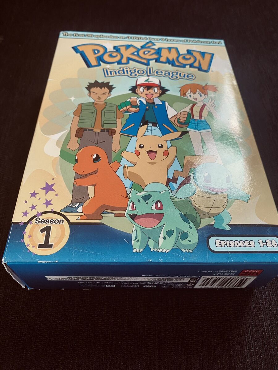  Pokemon Season 1 Indigo League Set 3 DVD : Movies & TV