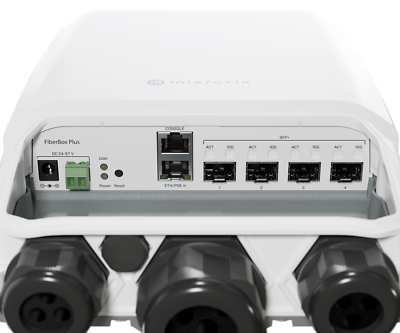 MikroTik CRS305-1G-4S+OUT FiberBox Plus 800MHz 4xSFP+ 1xGb Outdoor 