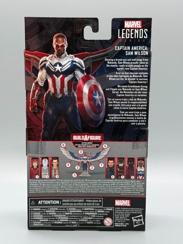 COMPLETE SET 7 Captain America Falcon FLIGHT GEAR BAF 6"Marvel Legends 2021 MCU - Picture 22 of 22