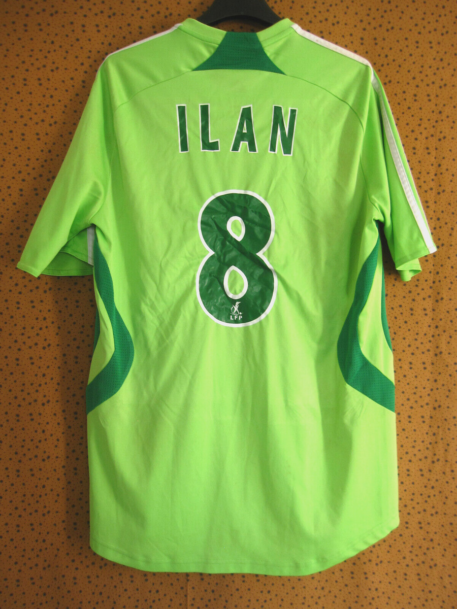 Maillot Vintage AS Saint-Étienne 2007 Extérieur – Vert, Taille M, Adidas, Flocage Ilan #8