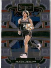 2023-24 Panini Select WNBA DiJonai Carrington Connecticut Sun #18