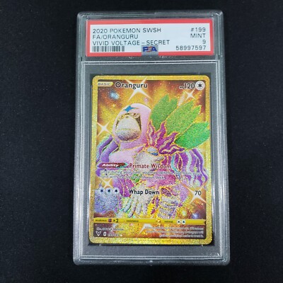 gold oranguru pokemon card s3a] 092/076UR RarityCommon Hit Points120 HP Colorless Now Youre in My Power Until the end of your next turn Oranguru 2020 Pokemon Vivid Voltage