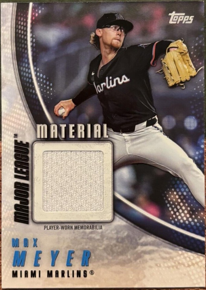 2025 Topps Series 1 - Max Meyer #MLM-MME - 1 of 1