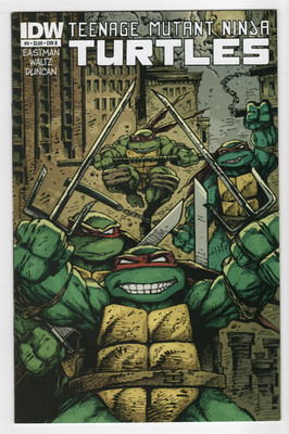 Teenage Mutant Ninja Turtles 4 IDW 2011 Cover B Variant