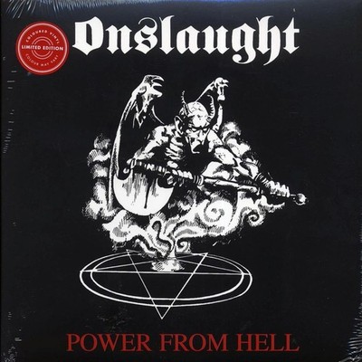 Onslaught - Power From Hell (WHITE/REDDISH PURPLE SPLATTER VINYL)