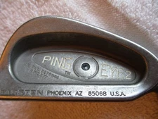 PING EYE 2 BLACK DOT 2 IRON  ALL ORIGINAL ZZ LITE SHAFT w/ SHAFTBAND NOT +