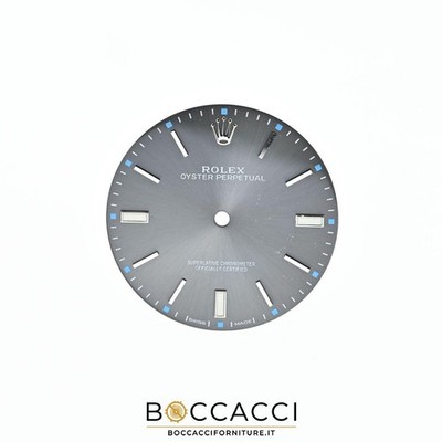ROLEX Rhodium Dial for OYSTER Perpetual 39 Ref. 114300 Luminova Calib: 3130 (...