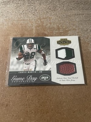 2003 Playoff Honors Game Day Souvenirs Gold  /25 Curtis Martin #GDS4 HO