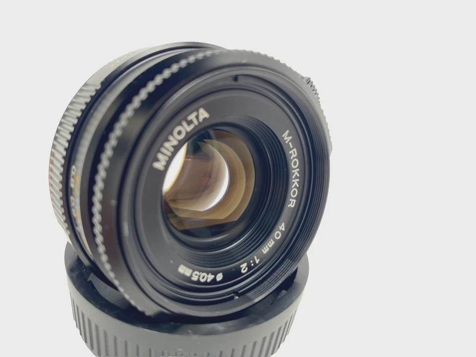 Late Model [Almost MINT] MINOLTA M ROKKOR 40mm f/2 MF Lens Leica M Mount CL CLE - Image 3 of 4