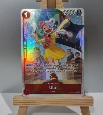 Uta (OP09-002) (V.2) Alt Art One Piece TCG English