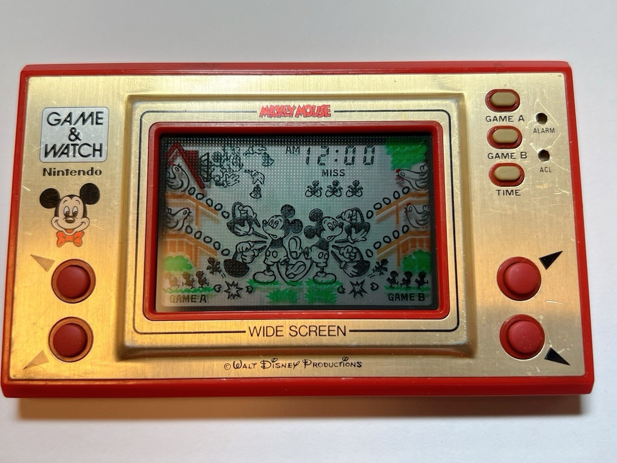 GAME&WATCH ミッキーマウス 第13作】 MC-25 ミッキーマウス - どこでもGAME&WATCH ～ゲーム