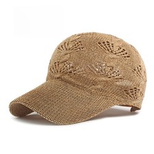 Women Baseball Cap Summer Sun Hat Breathable Adjustable Visor Outdoor Casual