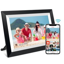 FRAMEO 10.1 Inch Smart WiFi Digital Photo Frame 1280x800 IPS LCD Touch Screen...