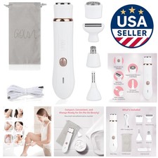 All-in-One Facial Hair Remover with Rechargeable Battery - Women  s Grooming Tool