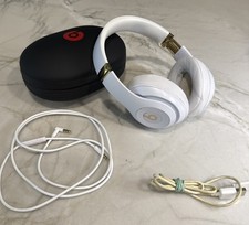 Beats Dr. Dre Studio3 Wireless Bluetooth Over-Ear Headphones White Noise Cancel