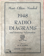 1948 Most Often Needed Radio Diagrams & Servicing Information