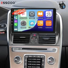 For Volvo XC60 2008-2013 Carplay Android 14 Car Stereo Radio GPS Head Unit +CAM