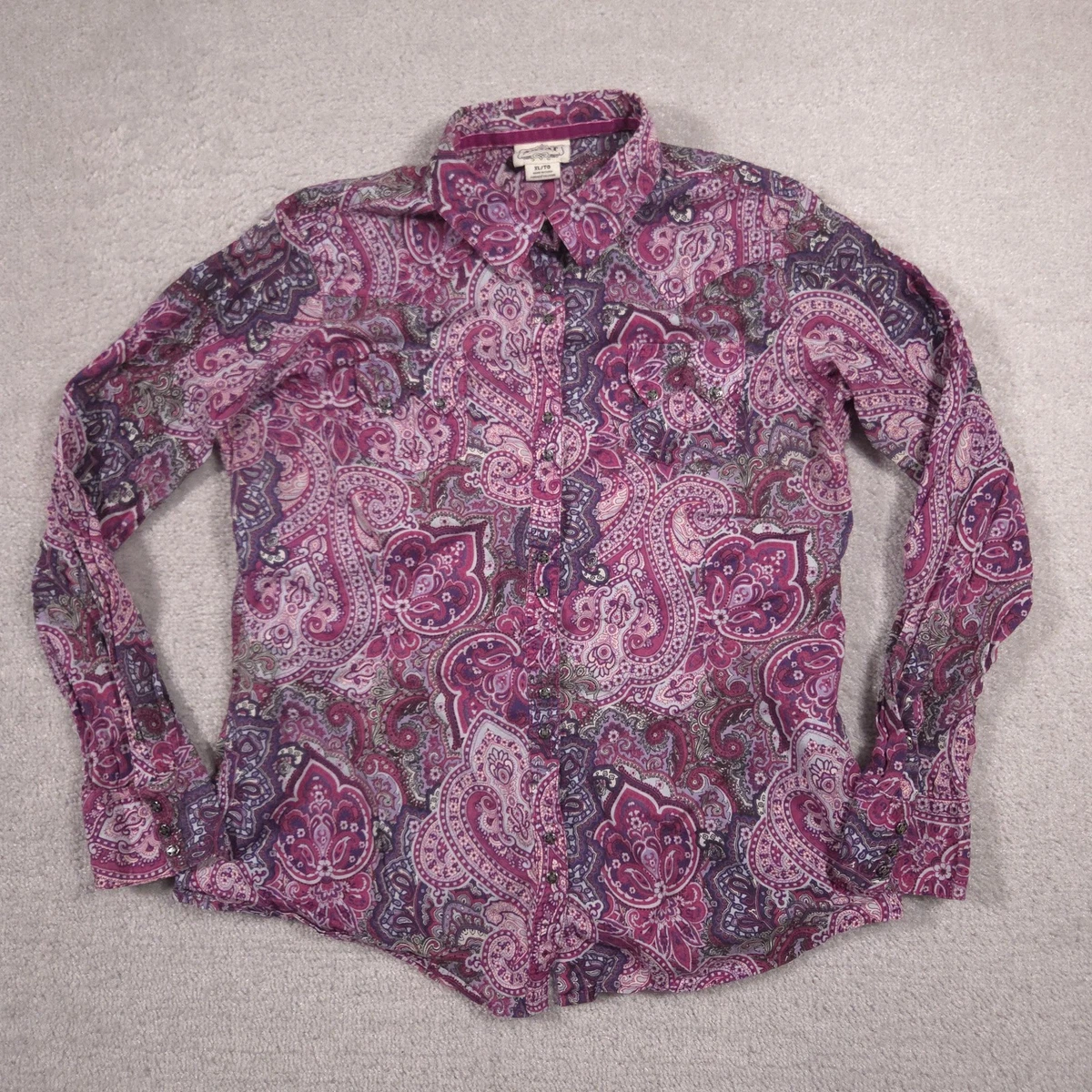 Haut Femme Ariat Classic Fit - Manches Longues, Taille UK XL (Neuf, Défaut Possible)