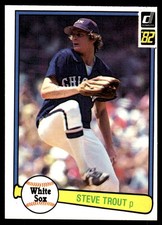 Steve Trout 1982 Donruss #243 White Sox MLB READ FREE SHIPPING AutographDen