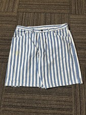 Wrangler Shorts Men  s 38 x 9 Classic Stripped Vintage Beach Rare 90s