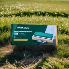 PARKSIDE SHARPENING STONE 2-IN-1 For Sharpening Blades & Scissors Grit:1000/6000