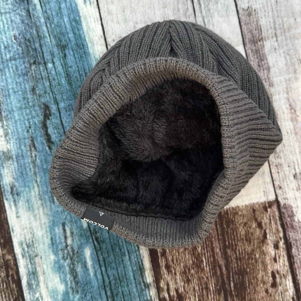 全新无标签男式Volcom套头帽灰色 — 第 3/3 张图片