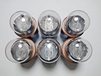 6 pcs NEW IN-1 nixie tubes,  Garanty working, Tested