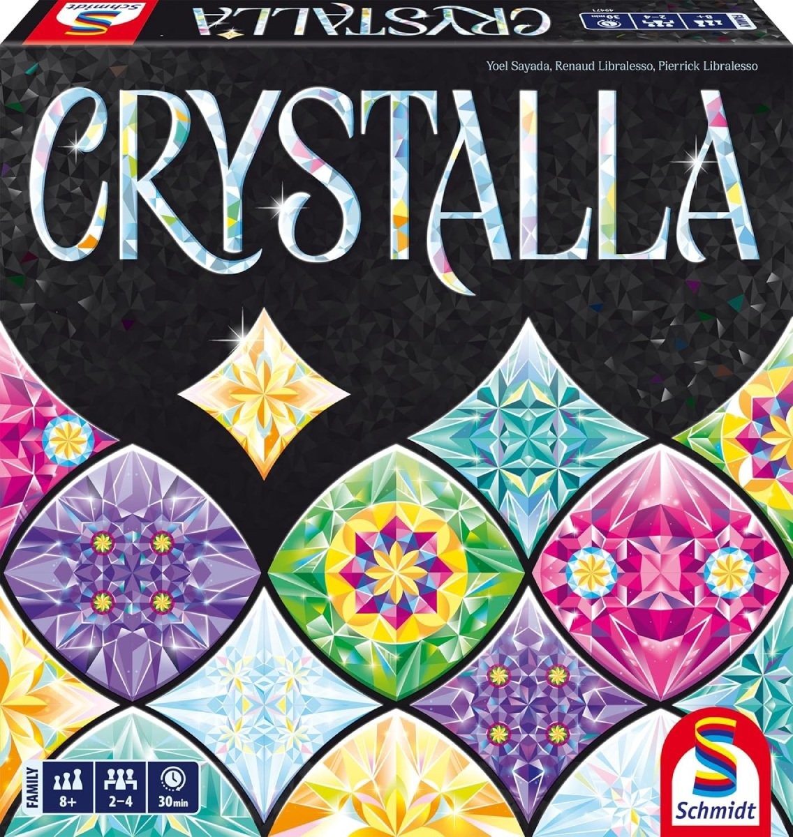 Crystalla Jeu de Société Schmidt Idéal pour vos Soirées en Famille