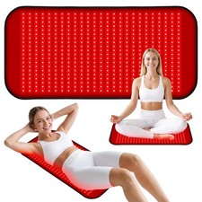 SINORIKO 500-led Red Light Therapy Pad 33"x16.5" Body Pain Relief