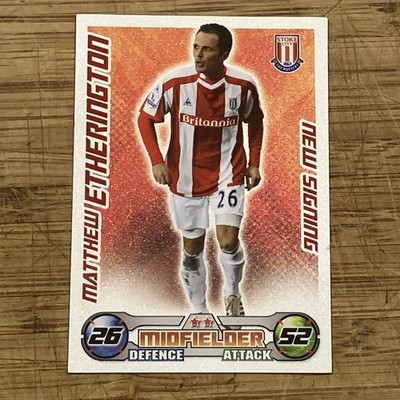 Match Attax Extra 2008/09 Matthew Etherington New Signing (Read Description)