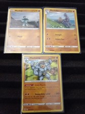 Lost Origins machop 86, machoke 87 & holo machamp 88 full evolution