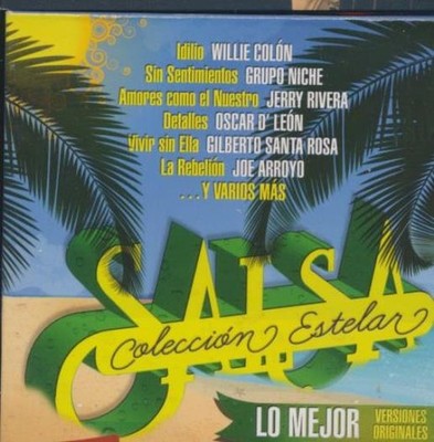 Salsa Coleccion Estelar: Lo Mejor 4-Disc MUSIC AUDIO CD latin island dance 2016
