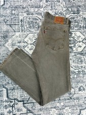Vintage men  s Levi  s 505 khaki Cotton Jeans W34L32