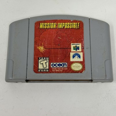 Mission Impossible Nintendo 64 N64 Video Game Ocean Multiplayer