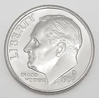 1989 D Roosevelt Dime AVE CIRCULATED **FREE SHIPPING**