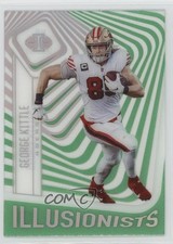 2021 Panini Illusions Illusionists Emerald George Kittle #ILL-5 1i72