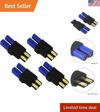 4-Pack EC5 Female Lipo Battery Adapters for RC Vehicles - Efficient  Secure ...