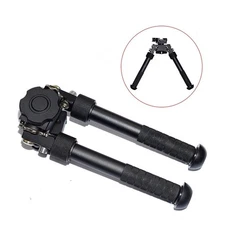 7-9'' Adjustable V8 Rifle Bipod 20mm Picatinny Rail Mount 360 Swivel QD Shooting