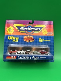 Lot Of 8 New Vintage 90s Galoob micro Machines Planes,Semi, Farm Tractor, Cars!!