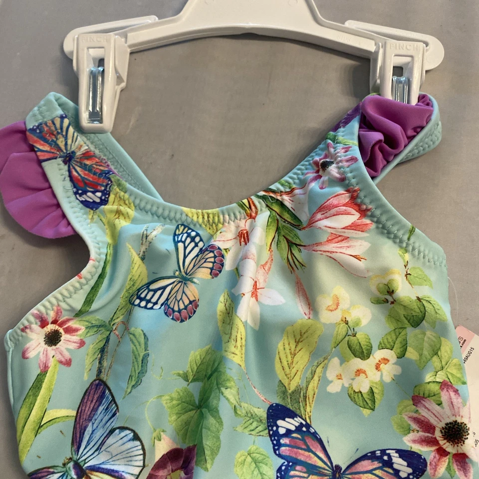 Girls Swimsuit One Piece Size 12 Months - Image 2 of 4